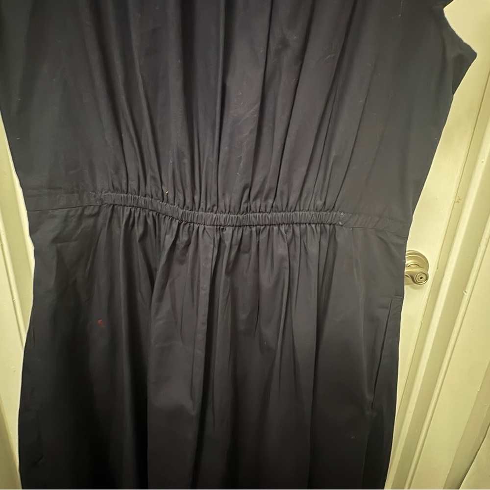 Elegant Navy Maxi Dress - Picture 4 of 13